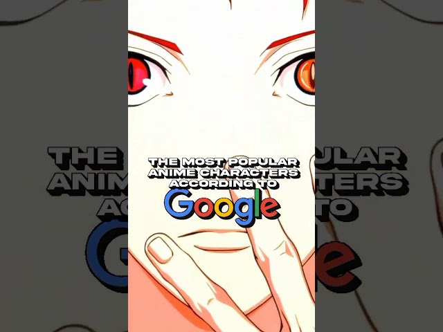 The most popular anime characters according to Google #anime #edit class=
