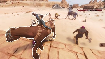 Conan Exiles - Fighting at Sink Hole