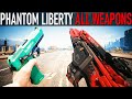 Cyberpunk 2077: Phantom Liberty - All Weapons