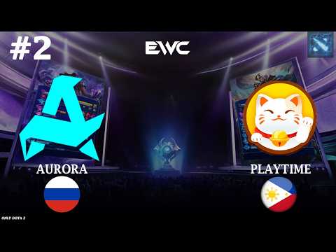 ТЕМП ИЛИ ЖИР? | Aurora vs PlayTime #2 (BO2) EWC DOTA