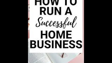 How To Run A Home Business - Stop The Busy Work
