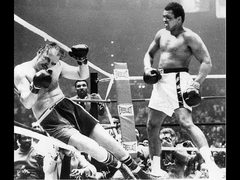 محمد علي  تشاك ويبنير الضربة القاضية مباراة ملاكمة الوزن الثقيل 1975