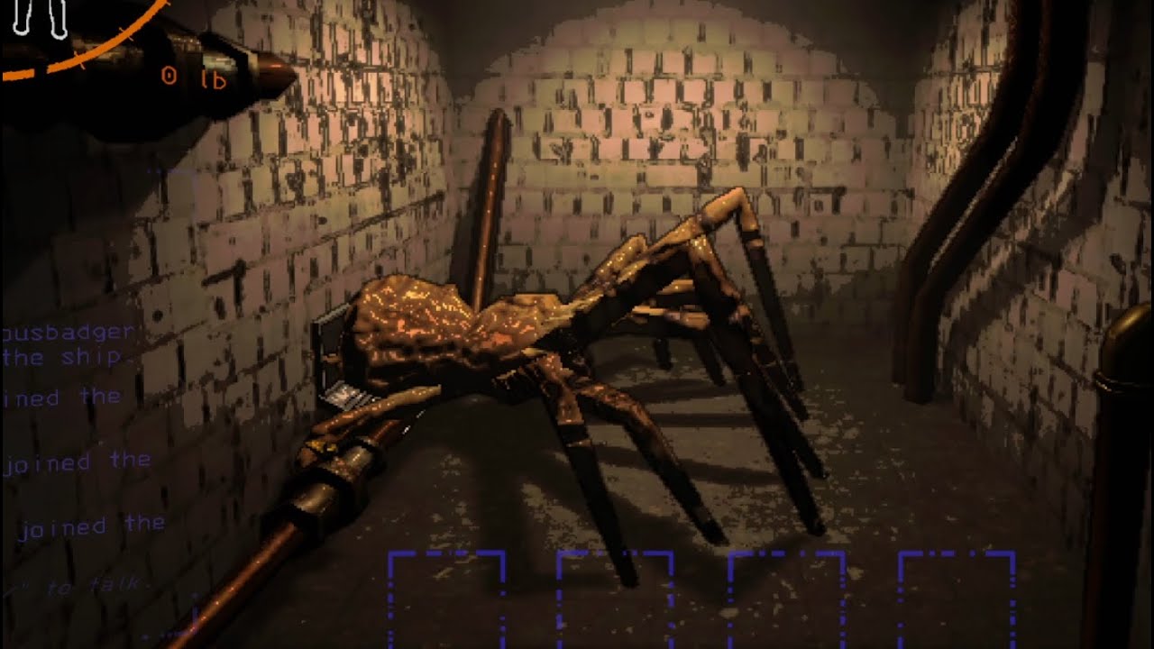 spiders spawning in my face in lethal company YouTube