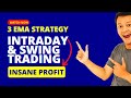 Best Moving Average (3EMA) Strategy For Intraday Trading &amp; Swing Trading