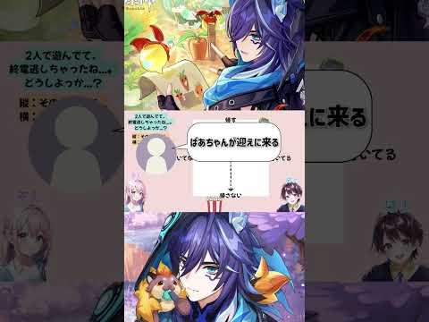 【 原神 】一緒に出掛けて終電逃したら…！？独断と偏見でキャラ考察！！オロルンの場合【 切り抜き 】 #原神 #genshinimpact