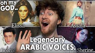 LEGENDARY ARABIC SINGERS! (Elissa, Assala Nasri, George Wassouf, Sherine | Reaction)