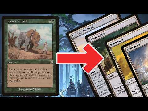 THIS LEAGUE IS ABSOLUTE 🔥🔥🔥!  Legacy Clear the Land Sandlands MTG