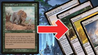 THIS LEAGUE IS ABSOLUTE 🔥🔥🔥!  Legacy Clear the Land Sandlands MTG