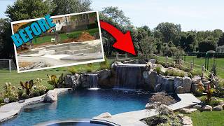Stunning Waterfall Build From Start to Finish | Colts Neck NJ