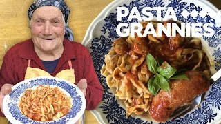 Meet 98 year old Marietta, who makes pasta with meatballs! | Pasta Grannies