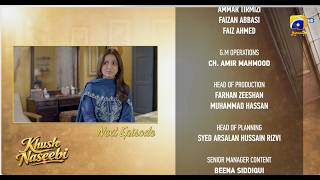 Khush Naseebi Episode 11 Teaser - 2nd April 2026 - HAR PAL GEO Net Worth