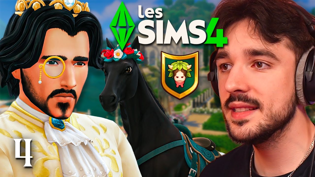 J'adopte un CHEVAL pour la DYNASTIE (et on découvre les 2 KITS)👑| Les Sims 4 Héritage & Royauté