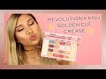 REVOLUTION |  KISU PALETTE GOLDEN CUT CREASE TUTORIAL