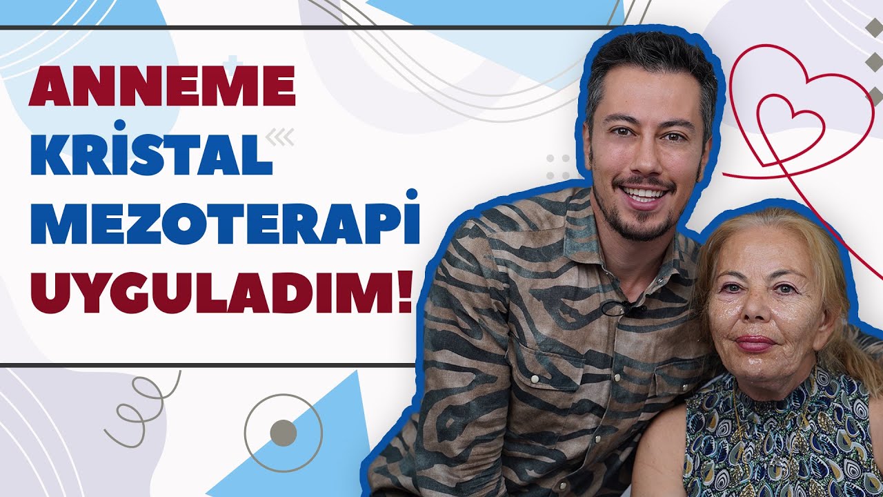 Anneme Kristal Mezoterapi Uyguladım ✨