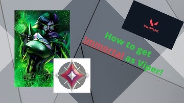 How I got to IMMORTAL using VIPER ONLY! Viper One-Trick Valorant Montage :)