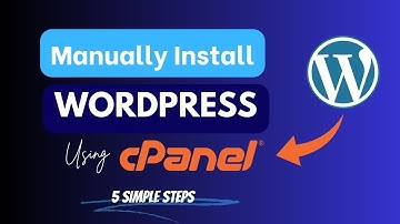 How to Install WordPress in cPanel Manually | Step by Step Beginners Tutorial 2024