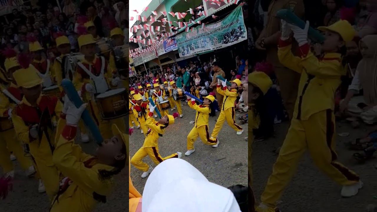 Dram band tingkat anak SD bereaksi