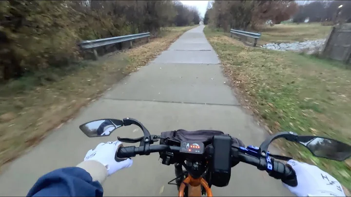 I"M BACK! Stretched E-Bike JOY RIDE Through The Rain...