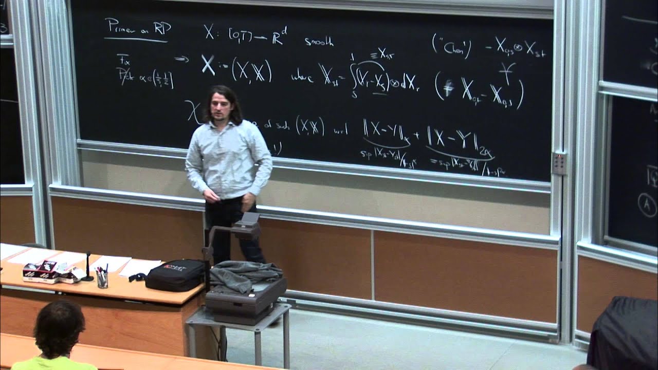 Peter Friz: Some examples of homogenization related rough paths