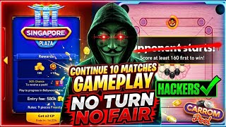 CONTINUE 10 GAMEPLAY IN SINGAPORE PLAZA | CARROM POOL | JAMOT GAMING  screenshot 1