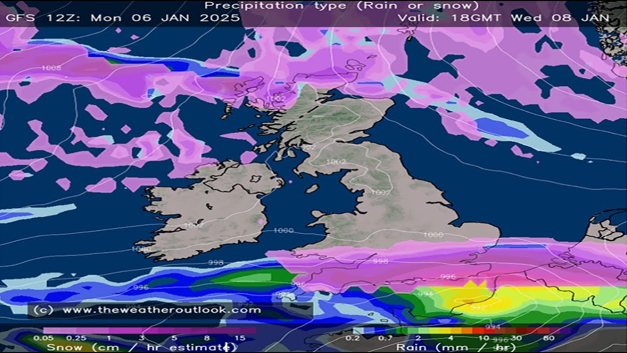 Snow Watch Snow Watch (Monday 6th January 2025) - YouTube