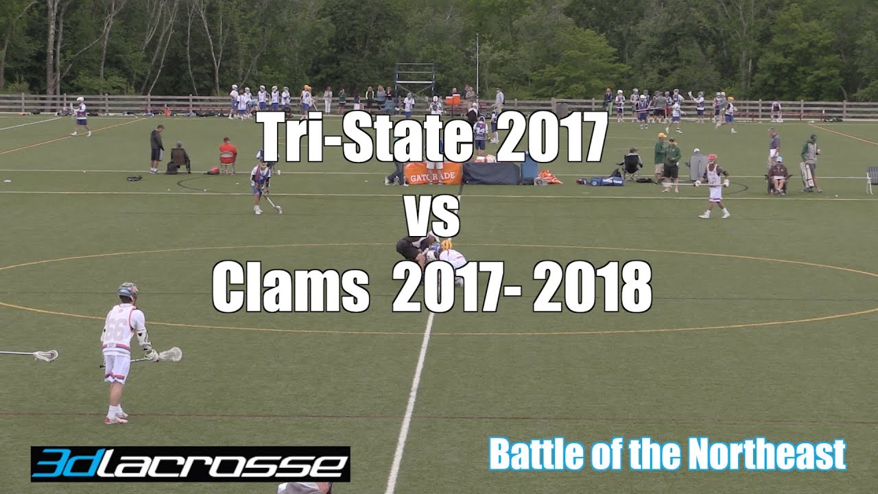 3d Lacrosse Battle of the Northeast Tri State 2017 vs Clams 2017 2018