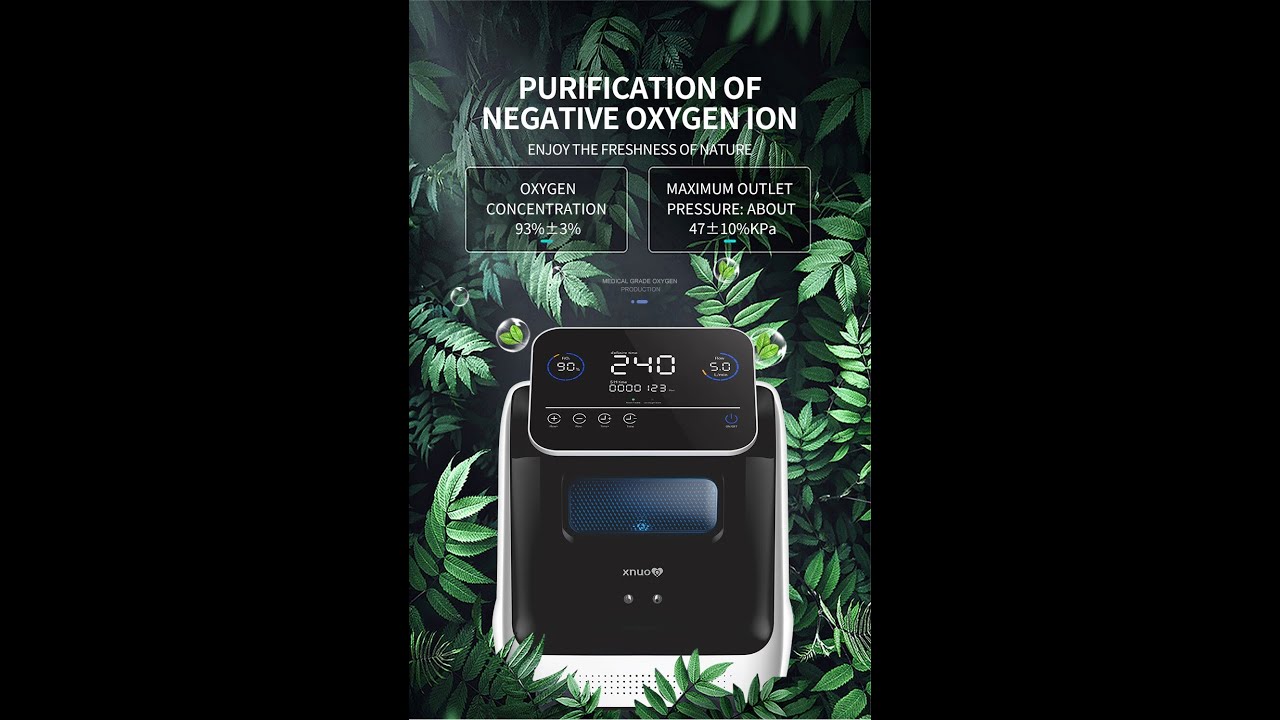 Xnuo M9 Oxygen Concentrator - YouTube