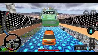 Jogo de carro carros de brinquedo ônibus carga aérea Desenho animado carrinho de corrida animáço screenshot 3