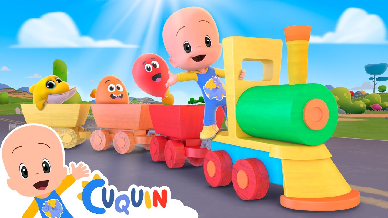 O trem arco-íris e mais músicas infantis | Cleo & Cuquín