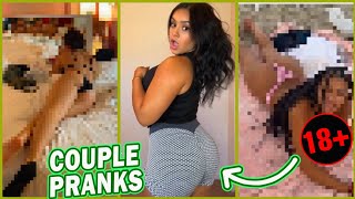 Take a look at those a** !!! 🍑😜 Tiktok couple pranks