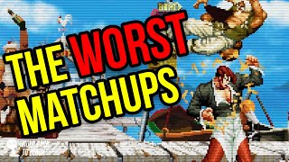 What are the WORST matchups in fighting games?