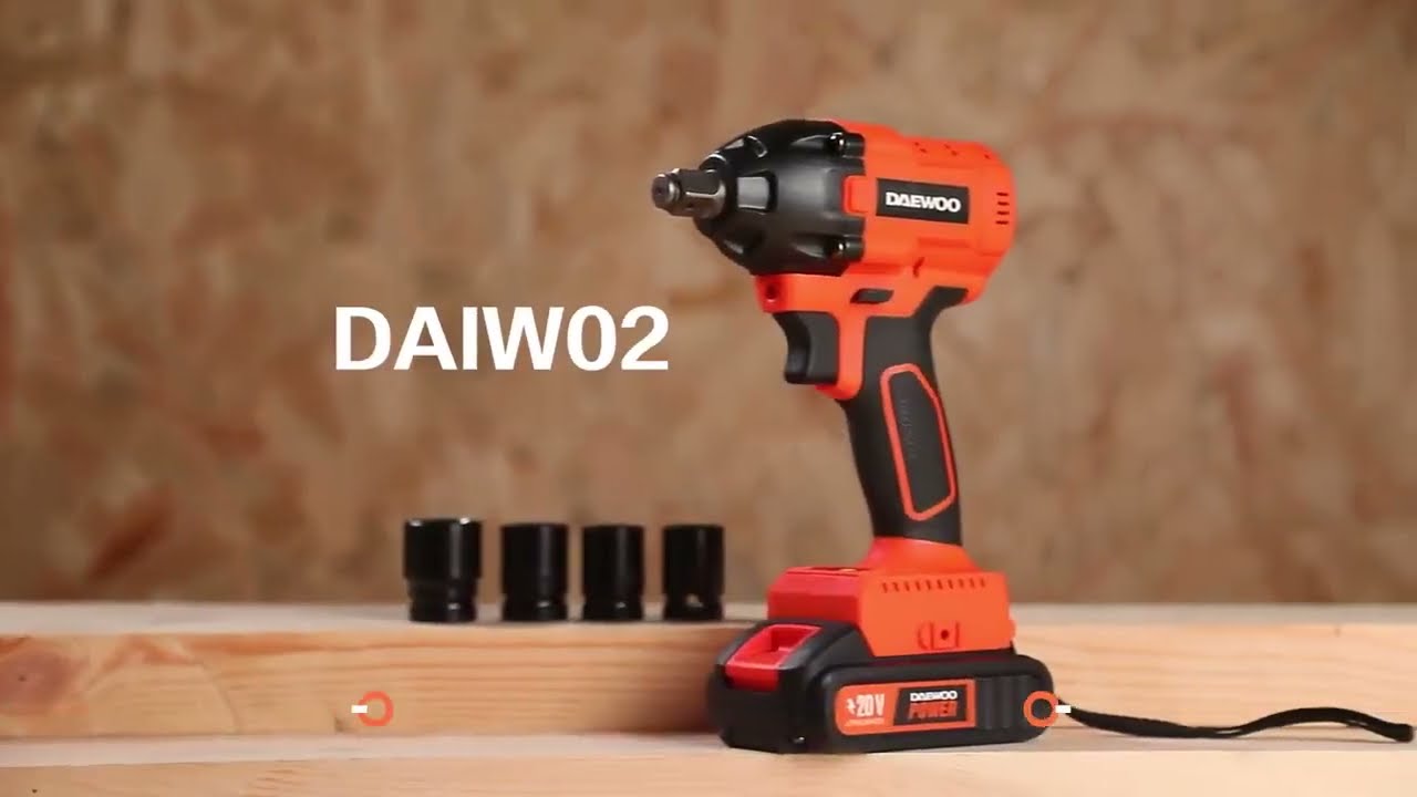 Llave de Impacto Inalámbrica Daewoo DAIW02 | Uruguay