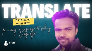 Excel TRANSLATE Function (yes, it