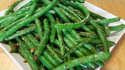 Garlic And Olive Oil Sauteed Green Beans-In The Kitchen With Sandy Episode 53