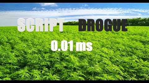 Script Drogue | RageUI V2 0.01ms | Fivem
