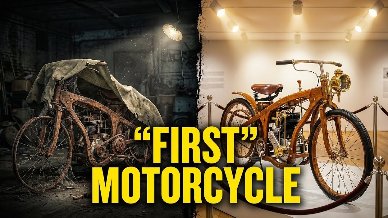 Restoring the World’s First Motorcycle — Daimler Reitwagen