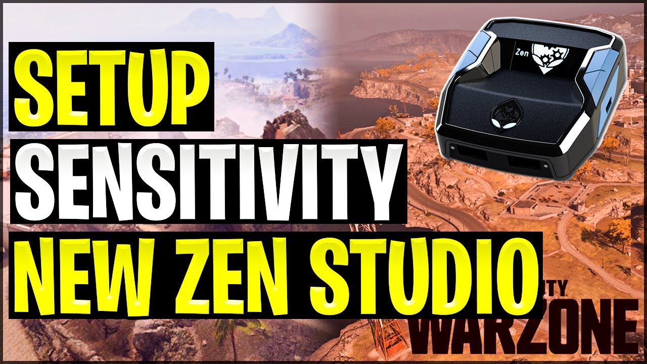 How to Setup Sensitifity on NEW ZEN STUDIO - YouTube