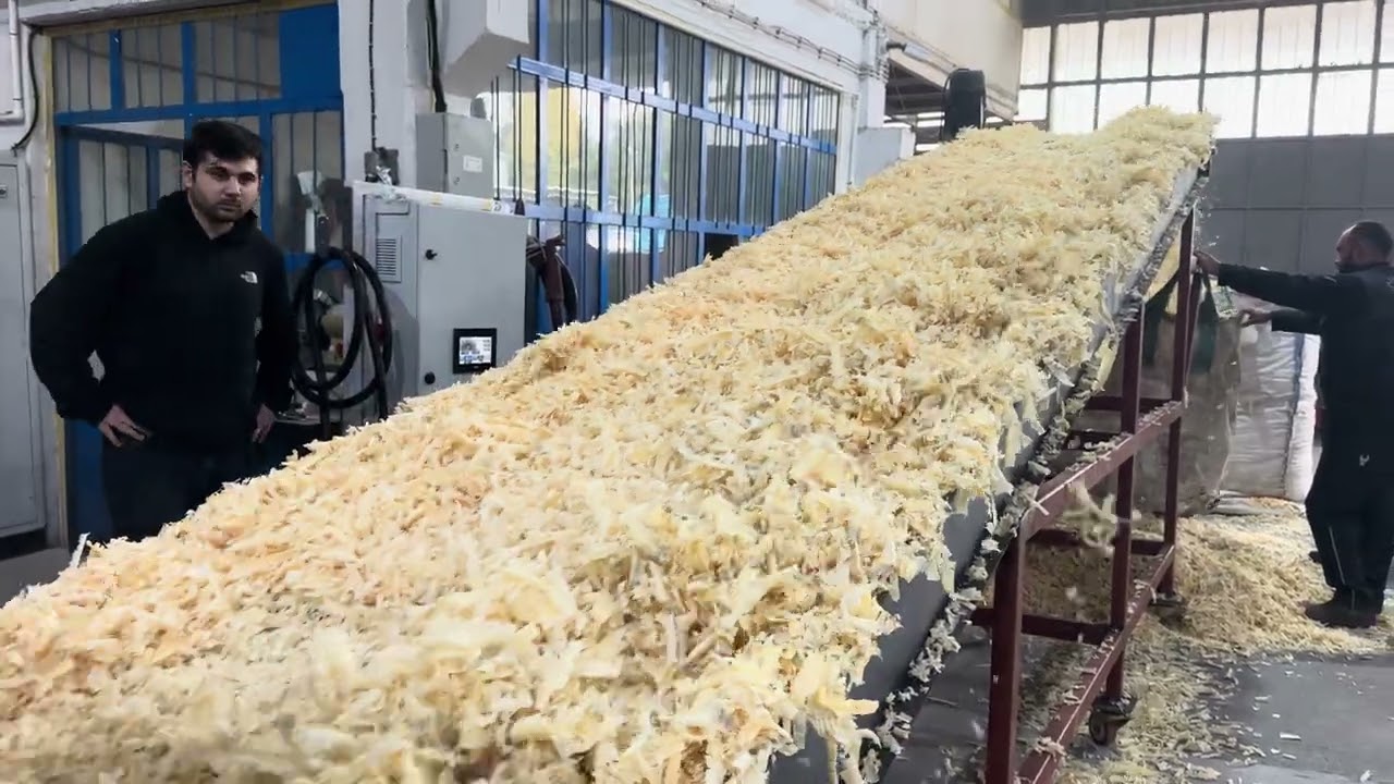 WOOD SHAVING MACHINE, ESPECIALLY FOR HORSE SHAVINGS HIGH VOLUME QUALITY AVB-PLANER100ST4