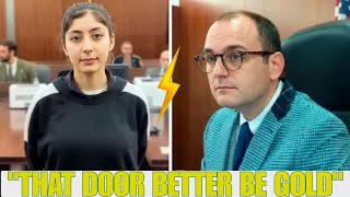 That Door Better Be Gold: Judge Fleischer Challenges Damage Claim, Issues Final Warning to Defendant