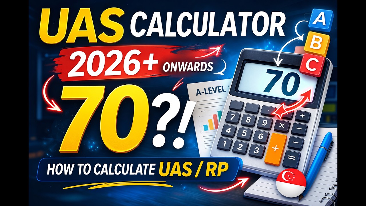 2026 UAS Calculator Singapore | How to Calculate Your A-Level UAS (70 ...
