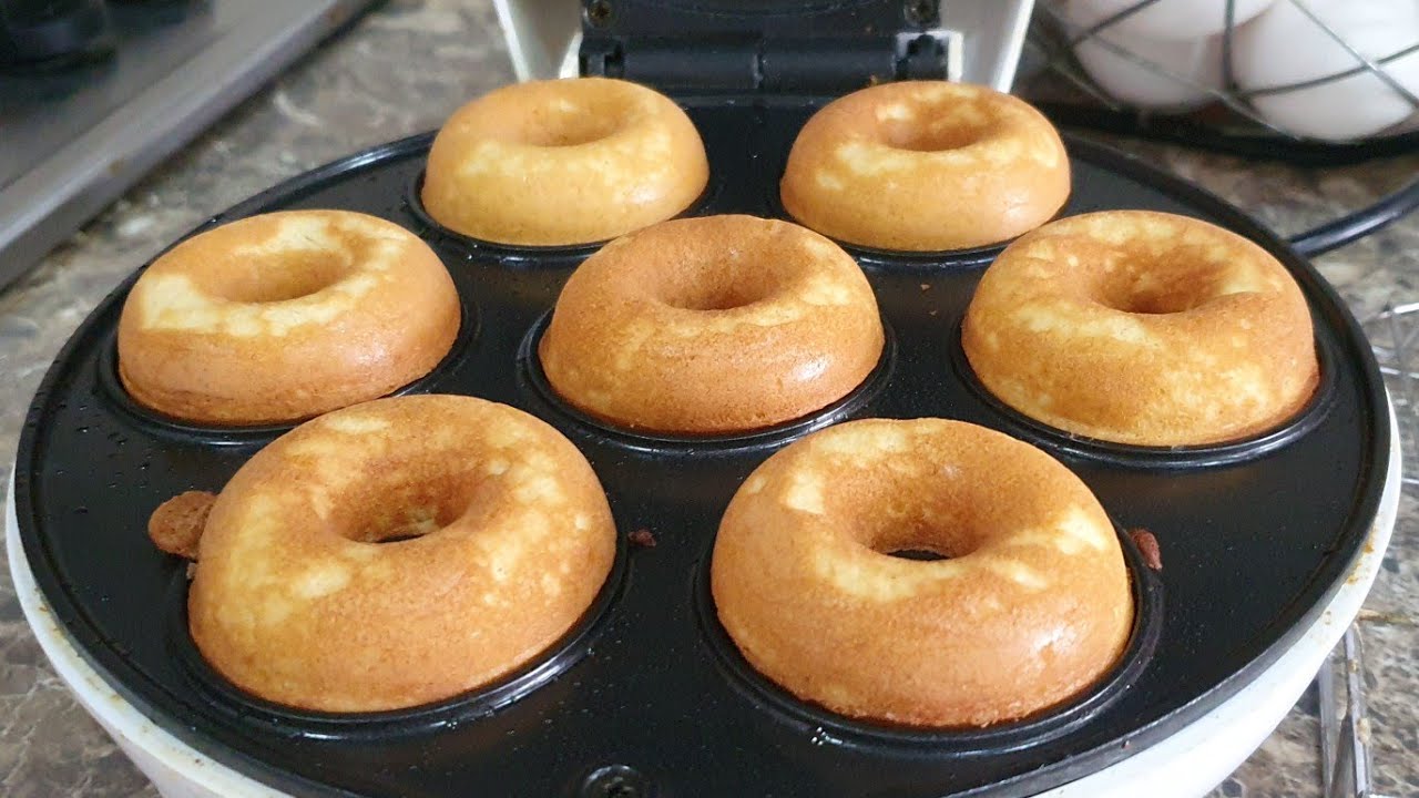 Receta para 100 esponjosas minidonas.