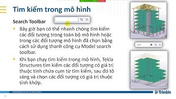 Những cải tiến chung cho kết cấu thép trong Tekla Structures 2019i