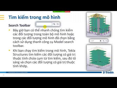 Tên Kỹ Thuật Trong Kết Cấu Thép - Những cải tiến chung cho kết cấu thép trong Tekla Structures 2019i