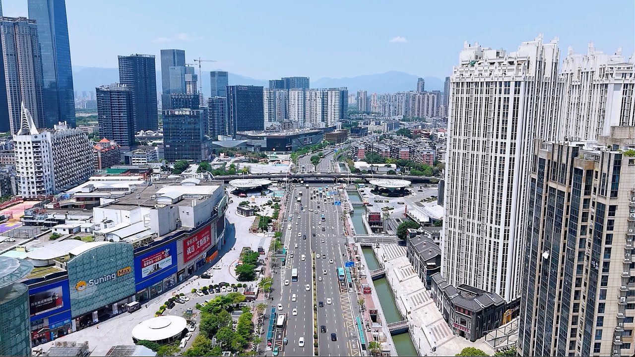 【4K】一镜到底瞰福州——穿越地铁2号线