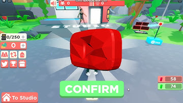 [CODES] CODE TO GET MINIGUN + RUBY BUTTON + FREE BOOSTS YOUTUBE SIMULATOR!