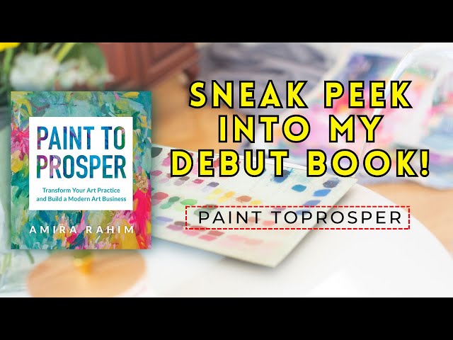 Discover Paint to Prosper: Sneak Peek into My Debut Book! class=