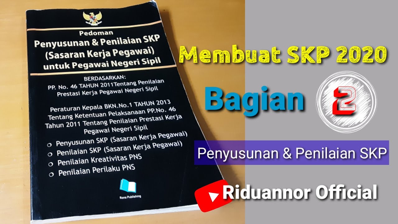 Membuat SKP 2020 Bagian 2 