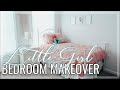 DIY LITTLE GIRL'S BEDROOM MAKEOVER | Mermaid Bedroom | Bedroom DIY | Ultimate Room Transformation