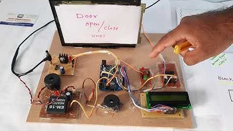 RFID Door Lock using Arduino | Arduino Security Access Lock | Door Lock Contol RFID Arduino | EM18