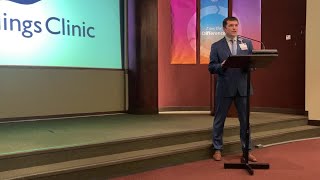 Billings Clinic interim-CEO Clint Seger announces Stroke Center certification